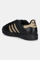 Obuwie adidas Originals sneakersy skórzane Superstar II W JS1340 czarny