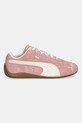 Puma sneakersy zamszowe Speedcat Faded 403688 różowy AW25