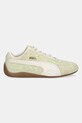 Puma sneakersy zamszowe Speedcat Faded 403688 zielony AW25