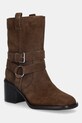 Σουέτ μπότες Aldo MAGNOLYA 5-8 cm καφέ 14147001.MAGNOLYA
