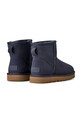Încălțăminte UGG cizme de zăpadă din piele intoarsa Classic Mini II 1016222.DKN bleumarin