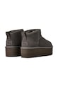 Scarpe UGG stivali da neve in camoscio Classic Ultra Mini Platform 1135092.CHRC grigio