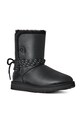 UGG śniegowce skórzane Bailey Tie Lthr 1176090.BLK czarny AW25
