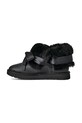 UGG śniegowce skórzane Bailey Tie Lthr czarny 1176090.BLK
