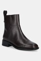 Vagabond Shoemakers botki skórzane SHEILA płaski brązowy 5835.001.35