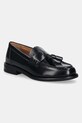 Vagabond Shoemakers mokasyny skórzane LINN płaski czarny 6036.104.20