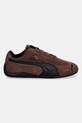 Puma sneakersy skórzane Speedcat 406329 brązowy SS26