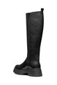 Kožne kaubojske čizme Geox D PLUETTE crna D565ME.05446.C9999