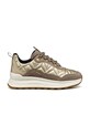 Geox sneakers D SPHERICA ACTIF X2 piele maro D46WPD.0FU22.C6172