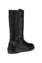 Încălțăminte Geox cizme de piele D NALVIA D565QC.000FF.C9999 negru