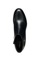 Geox cizme de piele D NEW ASHEEL D56FSA.00043.C9999 negru