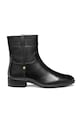 Geox cizme de piele D FELICITY neizolat negru D56G1A.00043.C9999