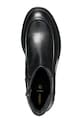 Geox cizme de piele D DAMIANA D56QCB.00043.C9999 negru