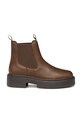 Chelsea Geox D SPHERICA EC7 Tekstil rjava D56VDA.00085.C6006