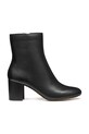 Geox cizme de piele D VIRNILISA 65 5-8 cm negru D56YYE.000TU.C9999