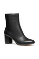 Geox cizme de piele D VIRNILISA 65 D56YYE.000TU.C9999 negru AW25