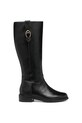 Geox kozaki skórzane D WALK PLEASURE płaski czarny D46TGD.00043.C9999