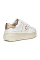 Încălțăminte Geox sneakers din piele D SPHERICA ECUB-2 D56WVB.085Y2.C1327 alb