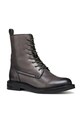Usnjeni gležnarji Geox D SERILDA D46WYG.00043.C6029 siva AW25