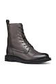 Geox cizme de piele D SERILDA D46WYG.00043.C6029 gri AW25