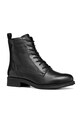 Usnjeni gležnarji Geox D RAWELLE D566RA.000TU.C9999 črna AW25