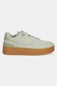 Lacoste sneakersy T-Clip Platform Sneakers 50SFA0187 turkusowy AW25