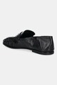 Scarpe Nokwol mocassini in pelle Mica Mica.Black.Eel nero