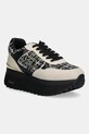 Liu Jo sneakers LIU JO MAXI WONDER PLUS1 piele întoarsă bej BF5011PX686S3833
