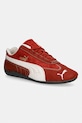 Puma sneakersy zamszowe Speedcat Wine Club Wns płaska bordowy 402562