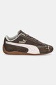 Puma sneakersy zamszowe Speedcat Wine Club Wns 402562 brązowy AW25