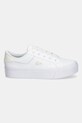 Lacoste sneakers Ziane Platform Sneakers 50CFA0033 alb AW25