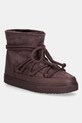 Μπότες χιονιού από nubuck Inuikii Classic με κορδόνια μπορντό 1001.003.0122.518