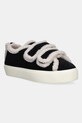 Inuikii sneakersy zamszowe Shearling Low Velcro platforma czarny 1001.001.0231.000