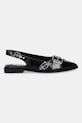Steve Madden balerini Grezly 11003901.001 negru AW25