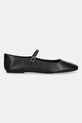 Steve Madden baleriny skórzane Maple 11003872.017 czarny AW25
