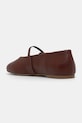 Obuwie Steve Madden baleriny skórzane Rejoice 11003565.2CM czerwony