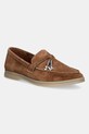 Steve Madden mokasyny zamszowe Portland płaski brązowy 11003148.935