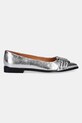 Steve Madden baleriny Grail 11003430.751 srebrny AW25