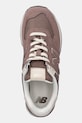 Σουέτ αθλητικά παπούτσια New Balance 574 καφέ WL574RTS