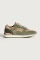 Hoff sneakers CITY MEXICO piele întoarsă verde 22502002