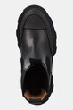 GANNI sztyblety Cleated Low Chelsea Boot czarny S3238