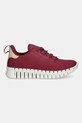 Ecco sneakersy nubukowe Gruuv Sneaker Lea 218203.61338 czerwony AW25