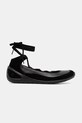 Ecco baleriny skórzane BIOM Lite Lace-Up 802453.51052 czarny AW25