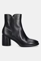 Ecco botki skórzane Sculpted Lx 55 Boot 222613.01001 czarny AW25