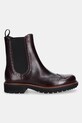 Ecco sztyblety skórzane Metropole Oslo Chelsea 232883.61291 czerwony AW25