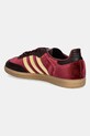 Obuwie adidas Originals sneakersy skórzane Samba OG JS1394 bordowy