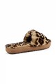 Obuwie Emu Australia kapcie wełniane Mckay Leopard W13203.LEOP brązowy