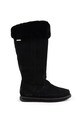 Emu Australia kozaki zamszowe Georgi płaski czarny W13218.BLAK