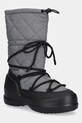 Moon Boot śniegowce MB MEZZALUNA QUILTED HIGH BOOT WP lekko ocieplane szary 80D2500080.H006
