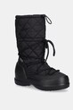 Moon Boot śniegowce MB MEZZALUNA QUILTED HIGH BOOT WP lekko ocieplane czarny 80D2500080.N001